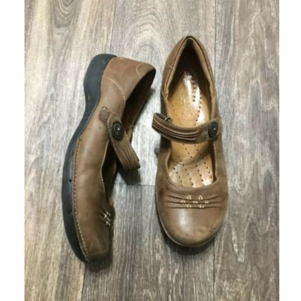 Clarks Unstructured Mary Jane Ballet Flat